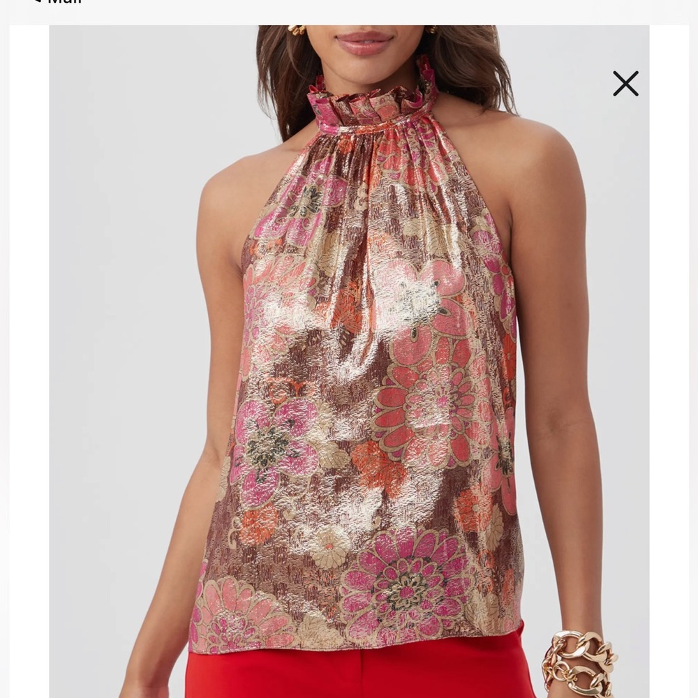 NWT Trina Turk Playful 2 Top